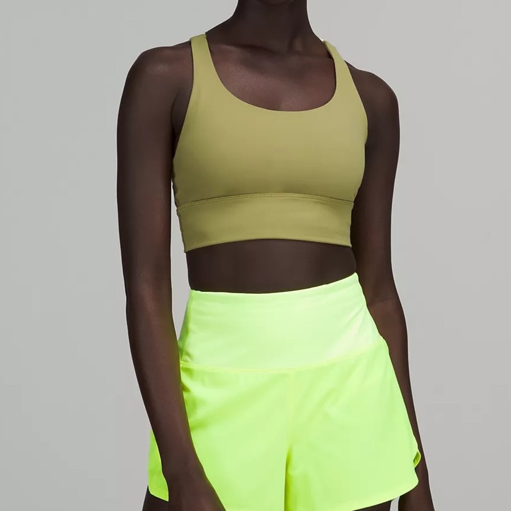 NWT - lululemon Energy Longline Bra 
Medium Support, B–D Cups